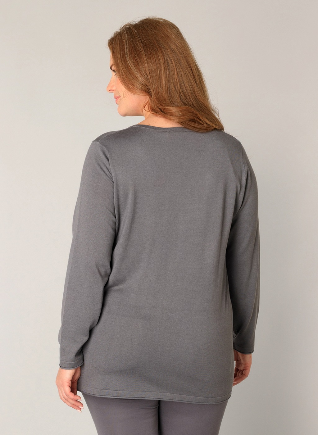 Base Level Curvy Strickpullover "Anine", mit V-Ausschnitt günstig online kaufen