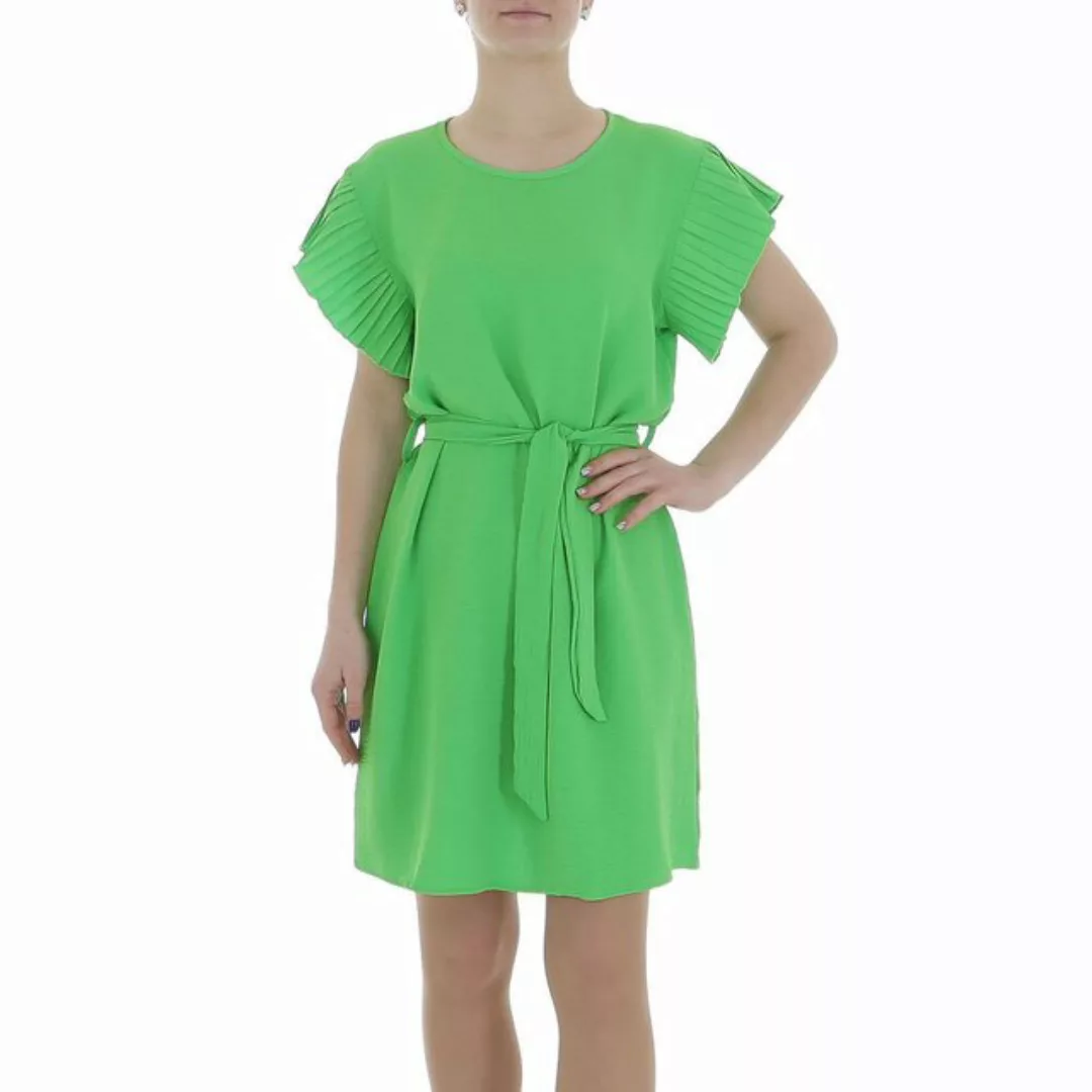 Ital-Design Sommerkleid Damen Freizeit (86164422) Kreppoptik/gesmokt Minikl günstig online kaufen