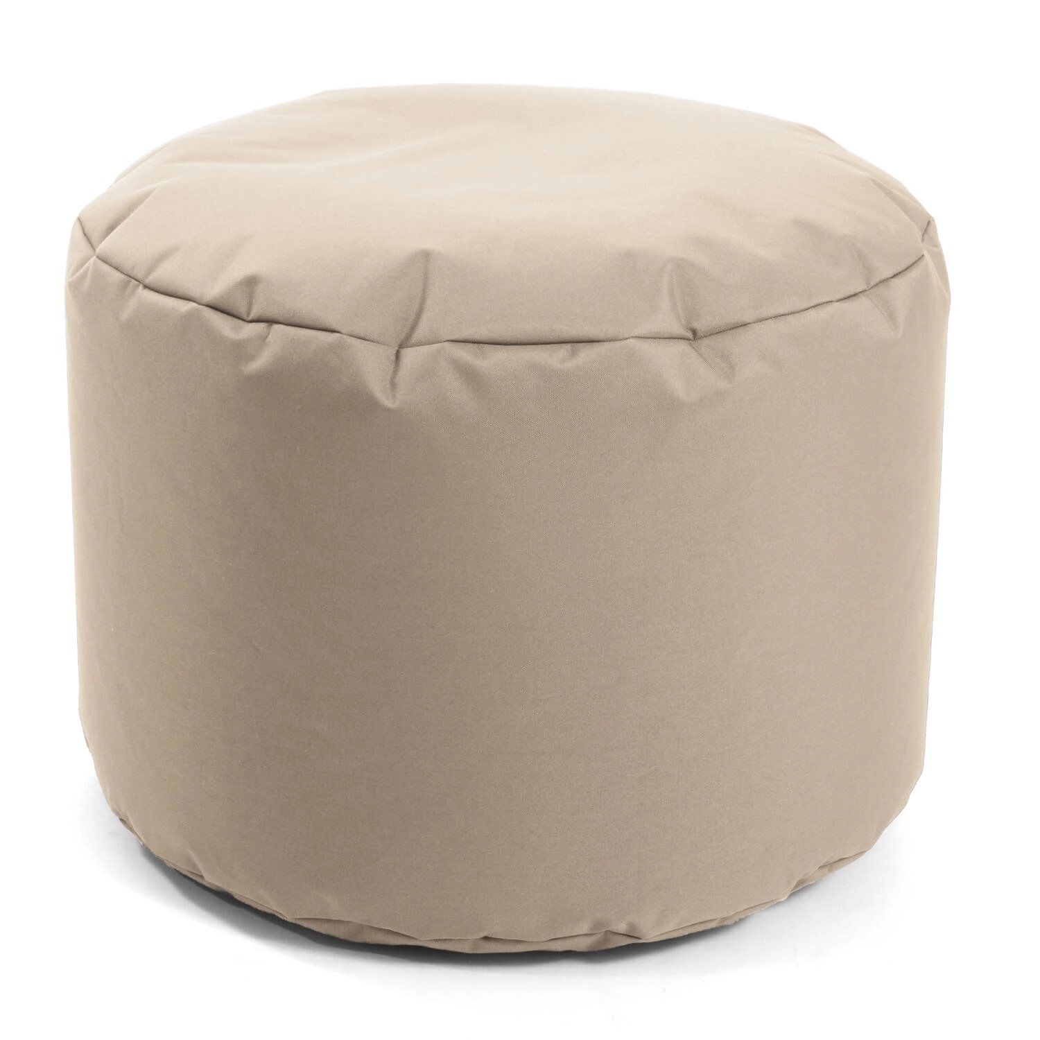 mokebo Outdoor Pouf o Hocker in Beige Khaki Der Ruhepouf Fußhocker mit EPS- günstig online kaufen