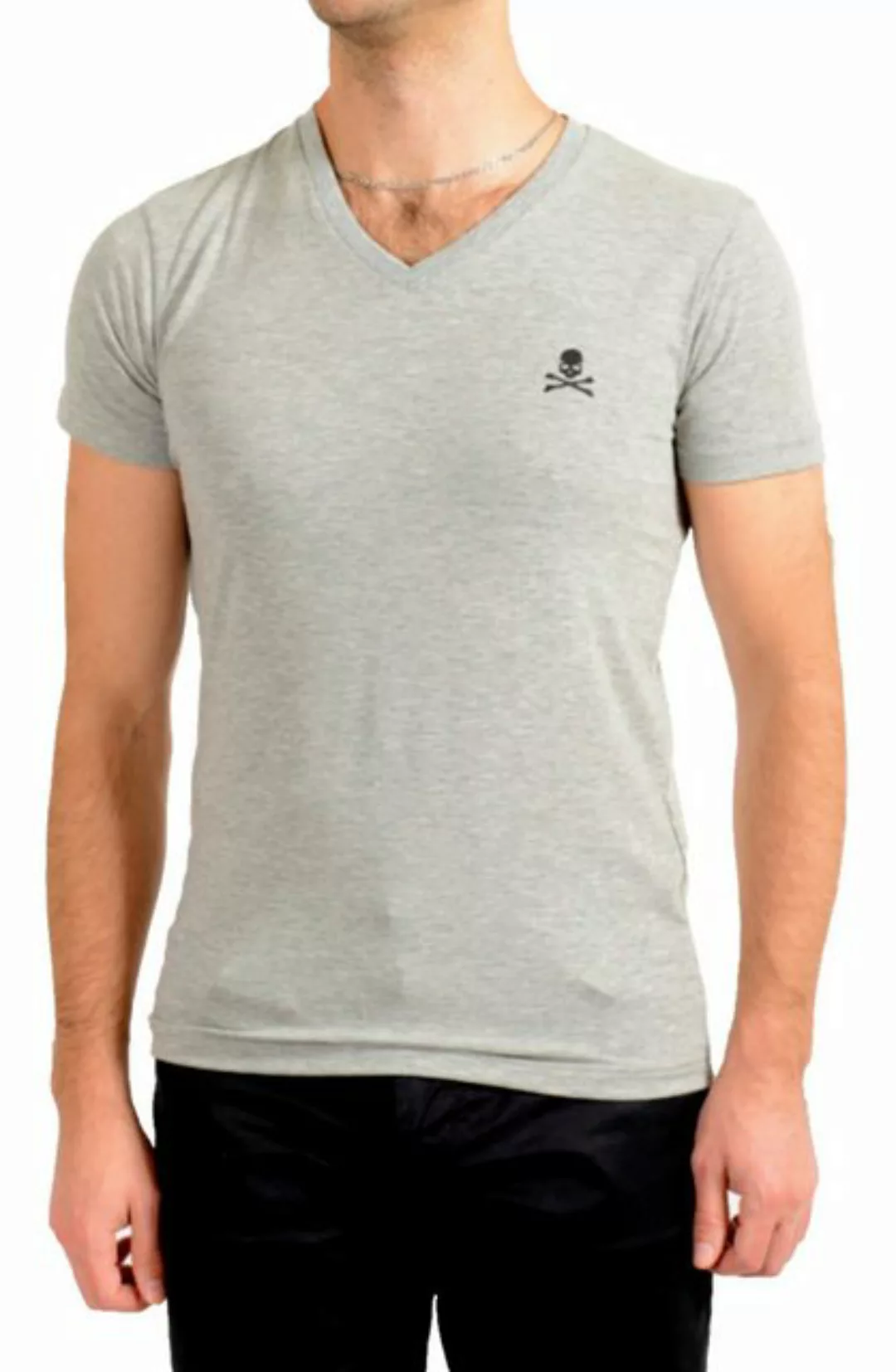 Philip Plein T-Shirt V-Neck Slim fit in bedruckter Geschenkbox günstig online kaufen