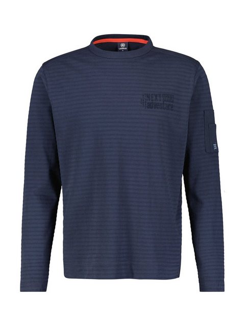 LERROS Langarmshirt "LERROS Longsleeve, gestreift" günstig online kaufen