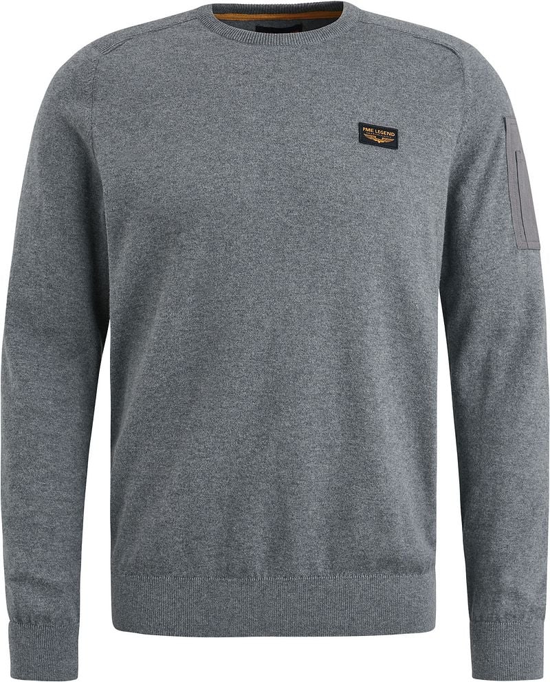 PME Legend Sweater American Classic Cargo Grau - Größe XL günstig online kaufen