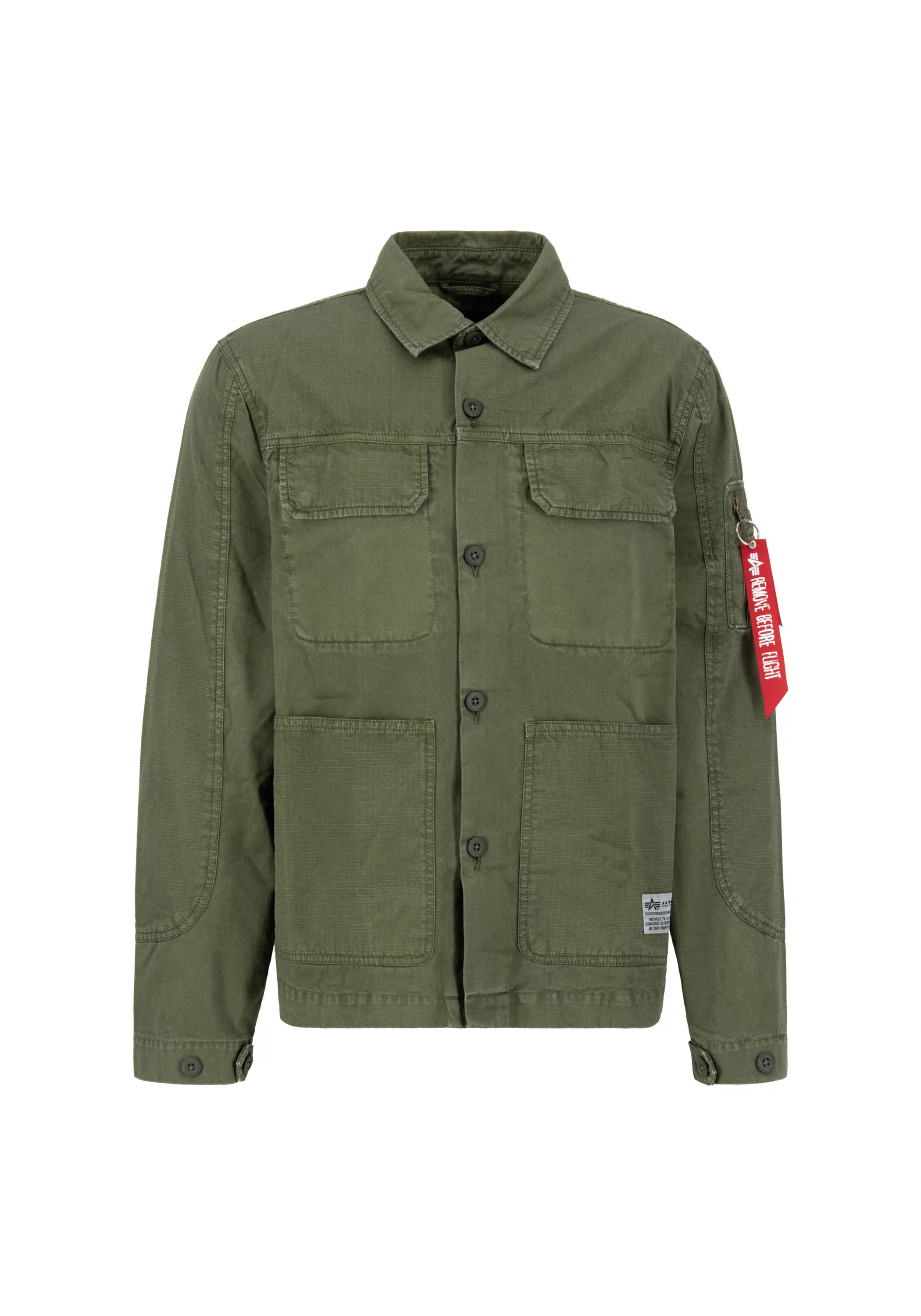 Alpha Industries Hemdjacke "Color Block Overshirt Overshirts" günstig online kaufen