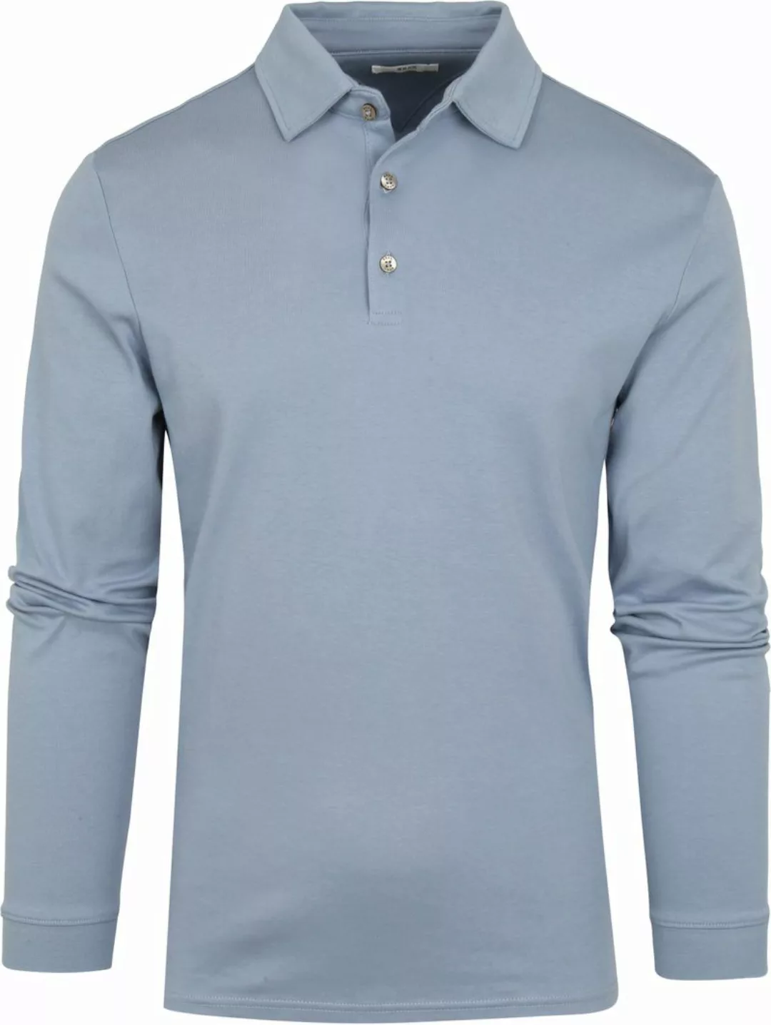 Brax Langarm-Poloshirt Pirlo Blau - Größe 5XL günstig online kaufen