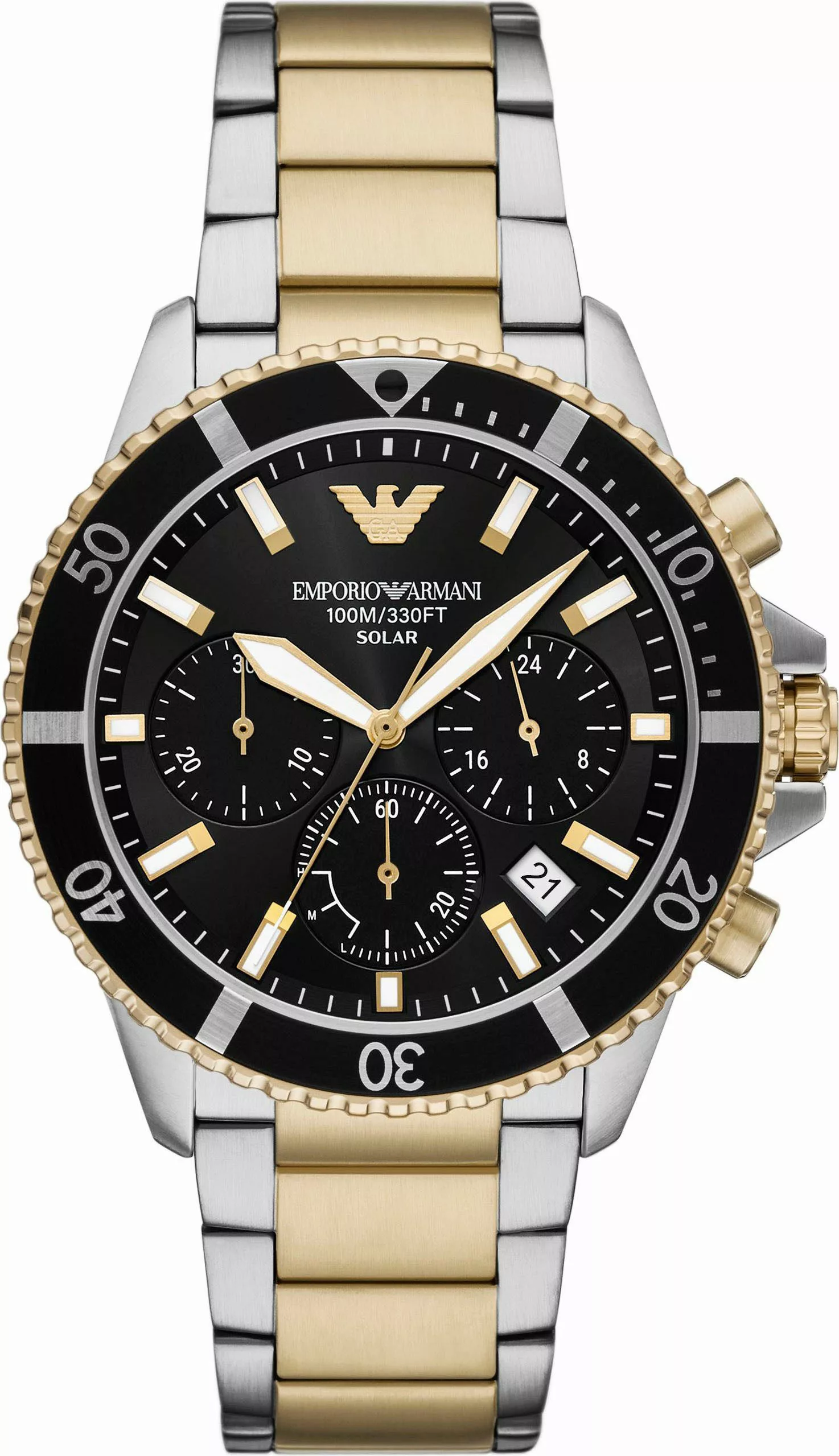 Emporio Armani Chronograph AR11680, Armbanduhr, Solar, günstig online kaufen