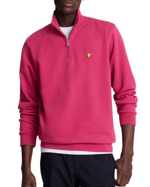 Lyle & Scott Sweatshirt Mit 3/4-Reißverschluss Aus 100% Baumwolle günstig online kaufen