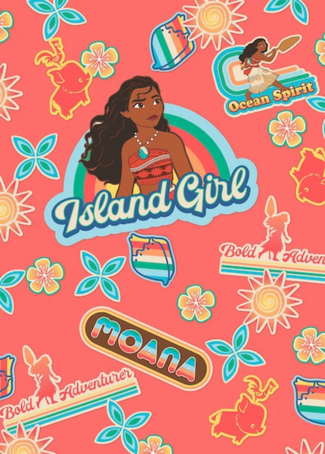 Komar Vliestapete »Moana Island Girl« günstig online kaufen