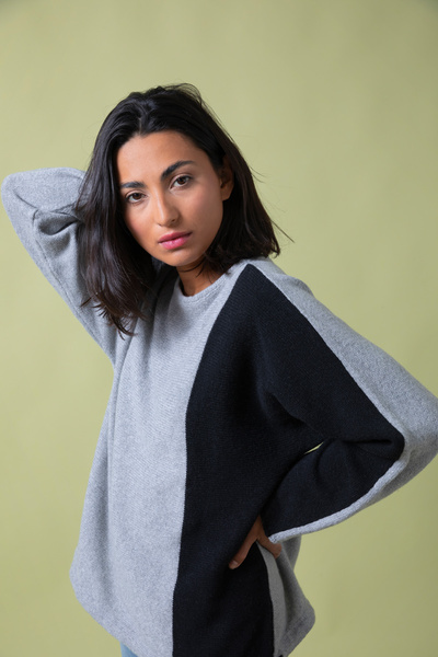 Recycelter Kaschmir Oversize Pullover - Adele günstig online kaufen