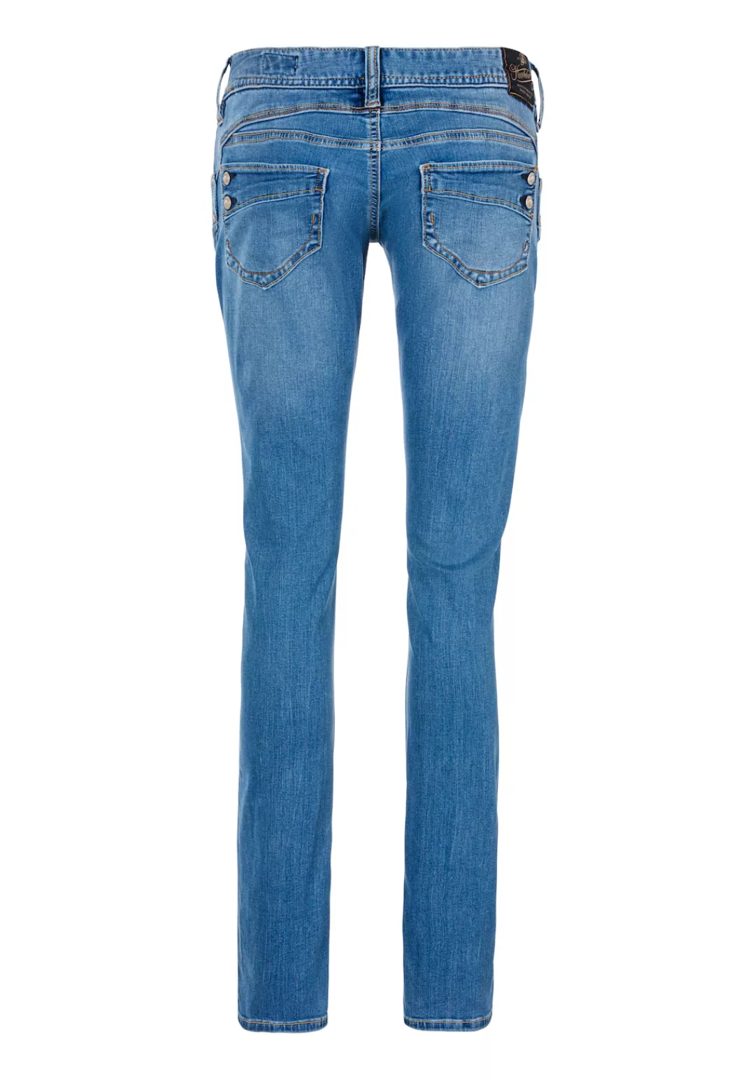 Herrlicher Slim-fit-Jeans Piper Slim Organic Denim mit Logoknöpfen an den G günstig online kaufen