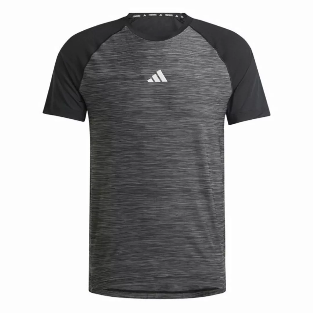 adidas Sportswear T-Shirt Gym+ - Herren Training T-Shirt - Black Melange günstig online kaufen