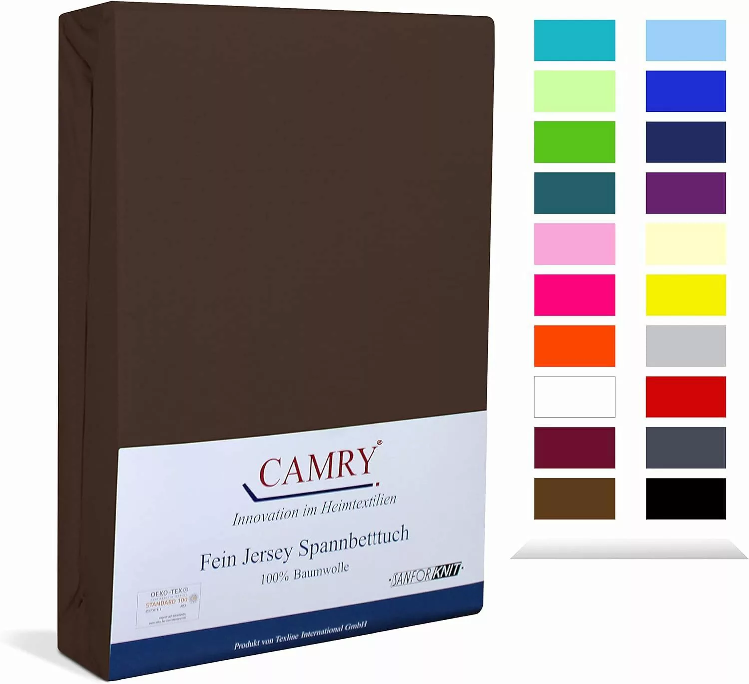 Camry Spannbettlaken CLASSIC, Jersey Baumwolle, Gummizug: günstig online kaufen