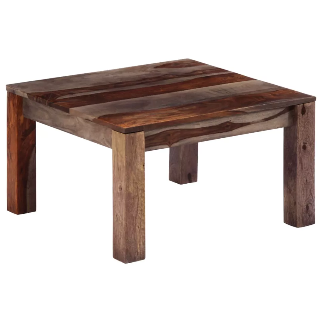 Couchtisch Grau 60 X 60 X 35 Cm Massivholz günstig online kaufen