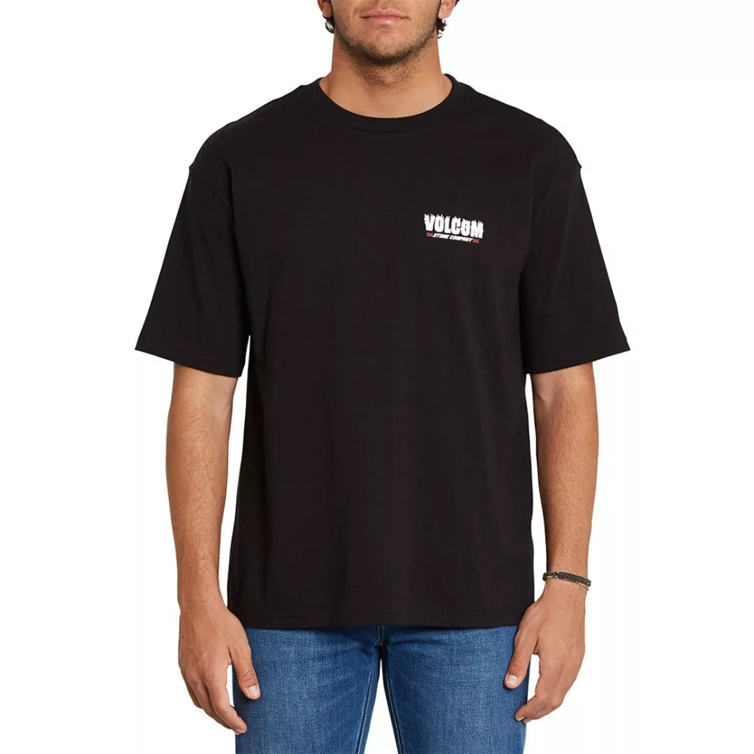 Volcom Companystone Kurzärmeliges T-shirt S Black günstig online kaufen