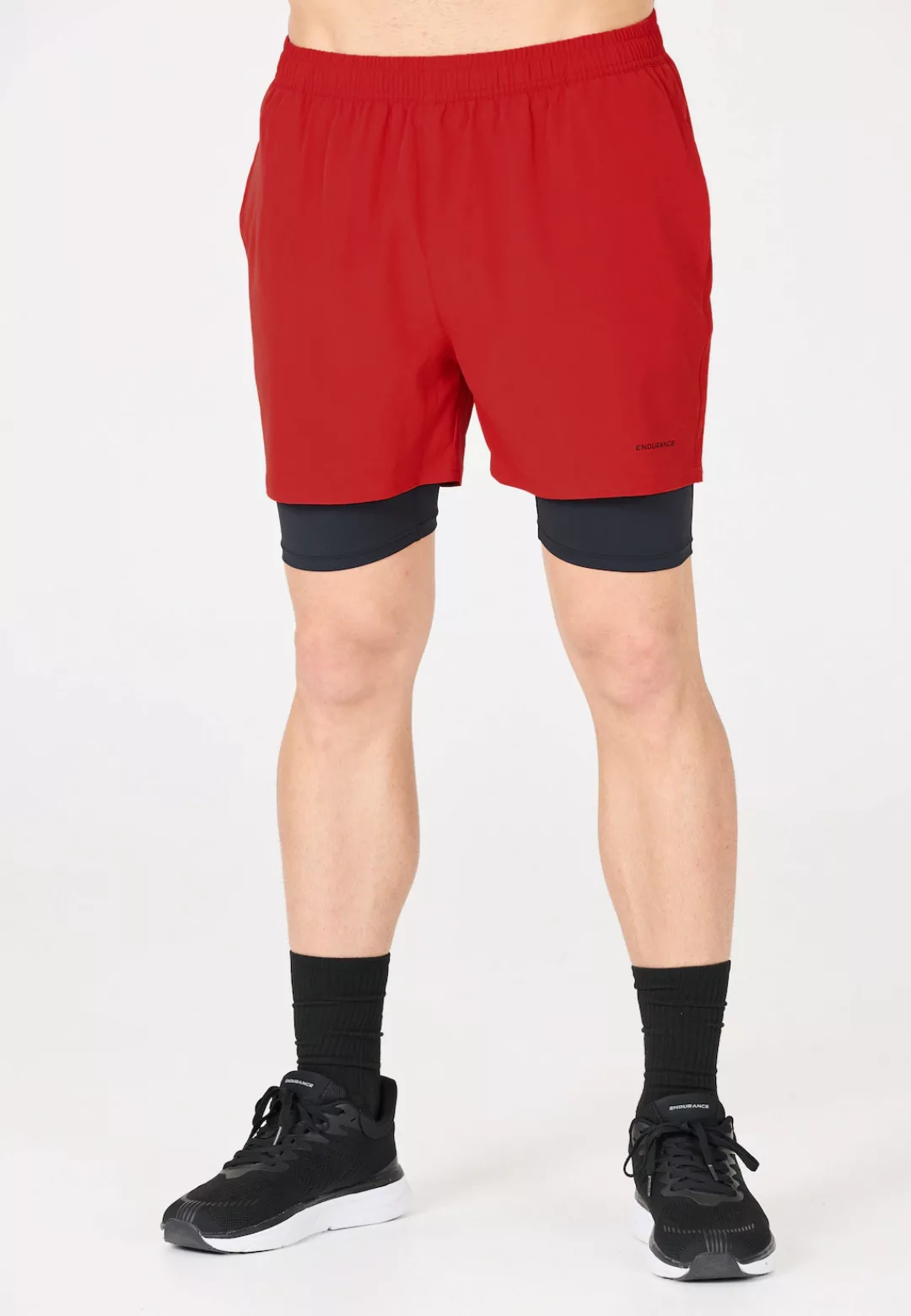 ENDURANCE Shorts "Kros", Im 2-in-1-Design mit Quick Dry und Stretch-Funktio günstig online kaufen