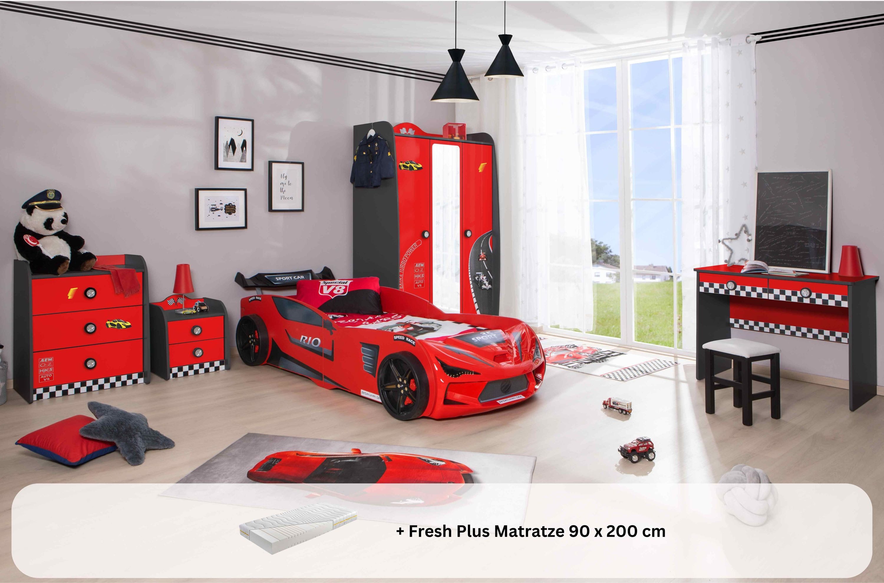 Aileenstore Jugendzimmer-Set Rio, (5-tlg., 5 teilig), günstig online kaufen