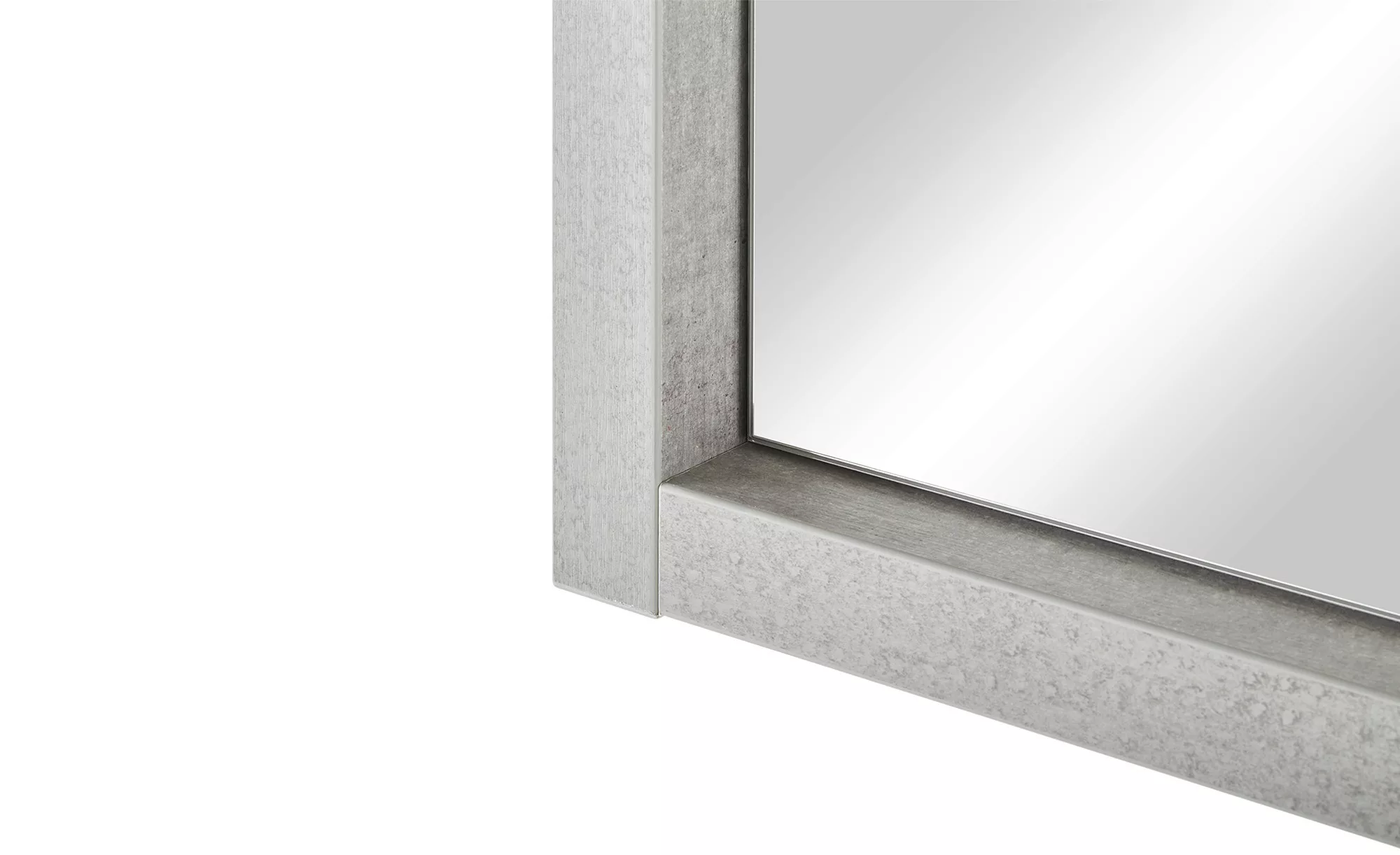 Spiegel  Voltana - grau - 90 cm - 60 cm - 6 cm - Sconto günstig online kaufen
