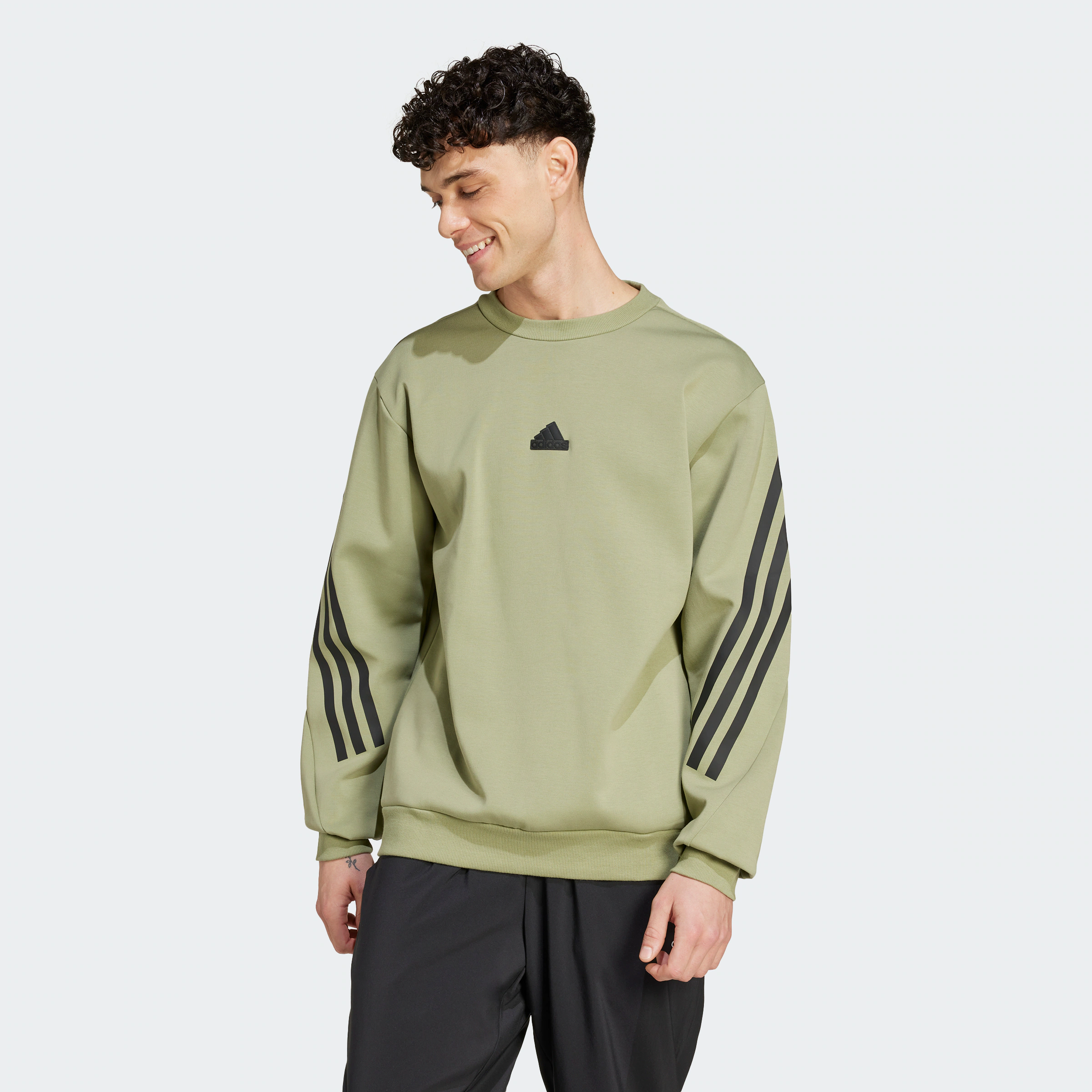 adidas Sportswear Sweatshirt "M FI 3S CRW" günstig online kaufen