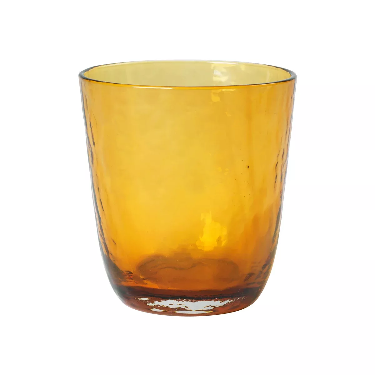 Broste Copenhagen Longdrinkgläser HAMMERED Trinkglas amber 0,335 l (1 Stück günstig online kaufen