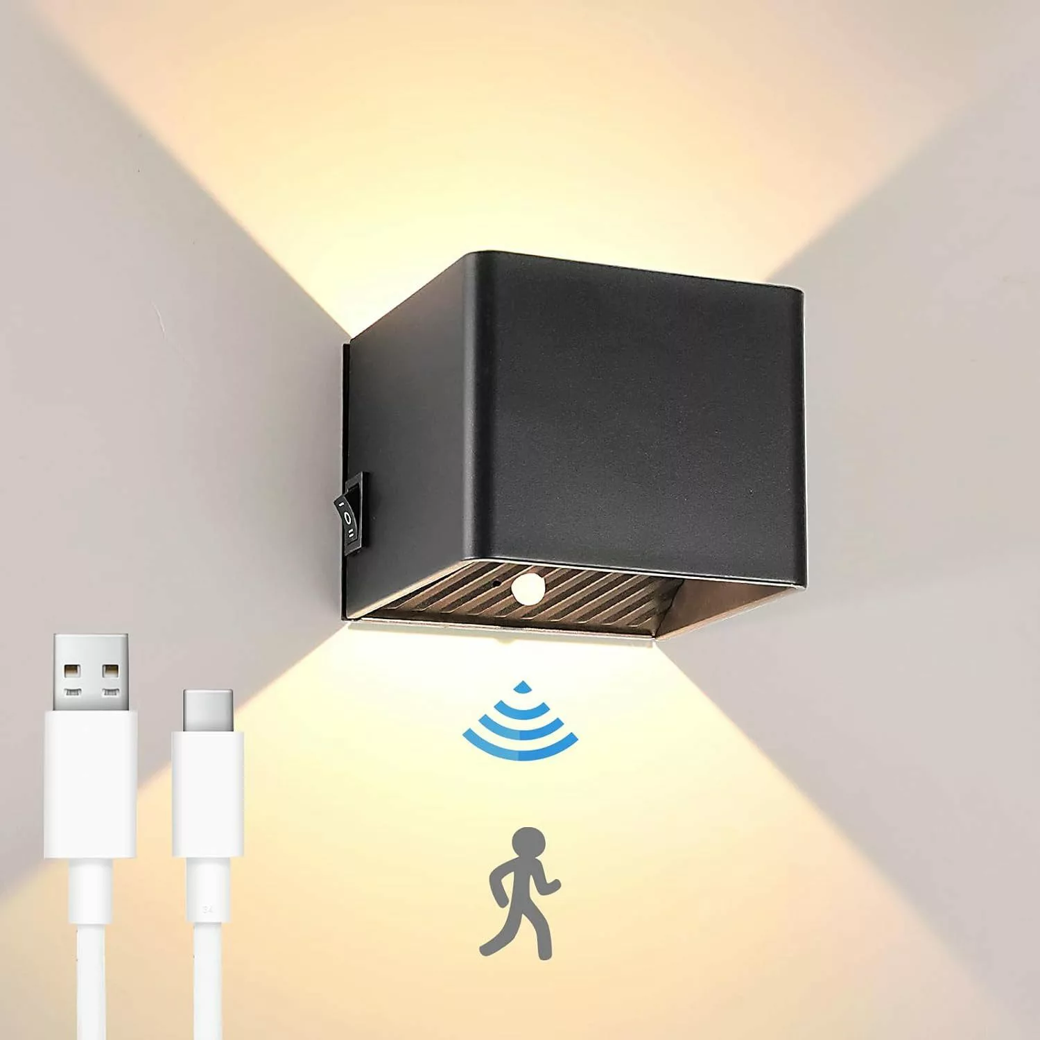 BlingBin LED Wandleuchte Kabellose Akku Wandlampe günstig online kaufen