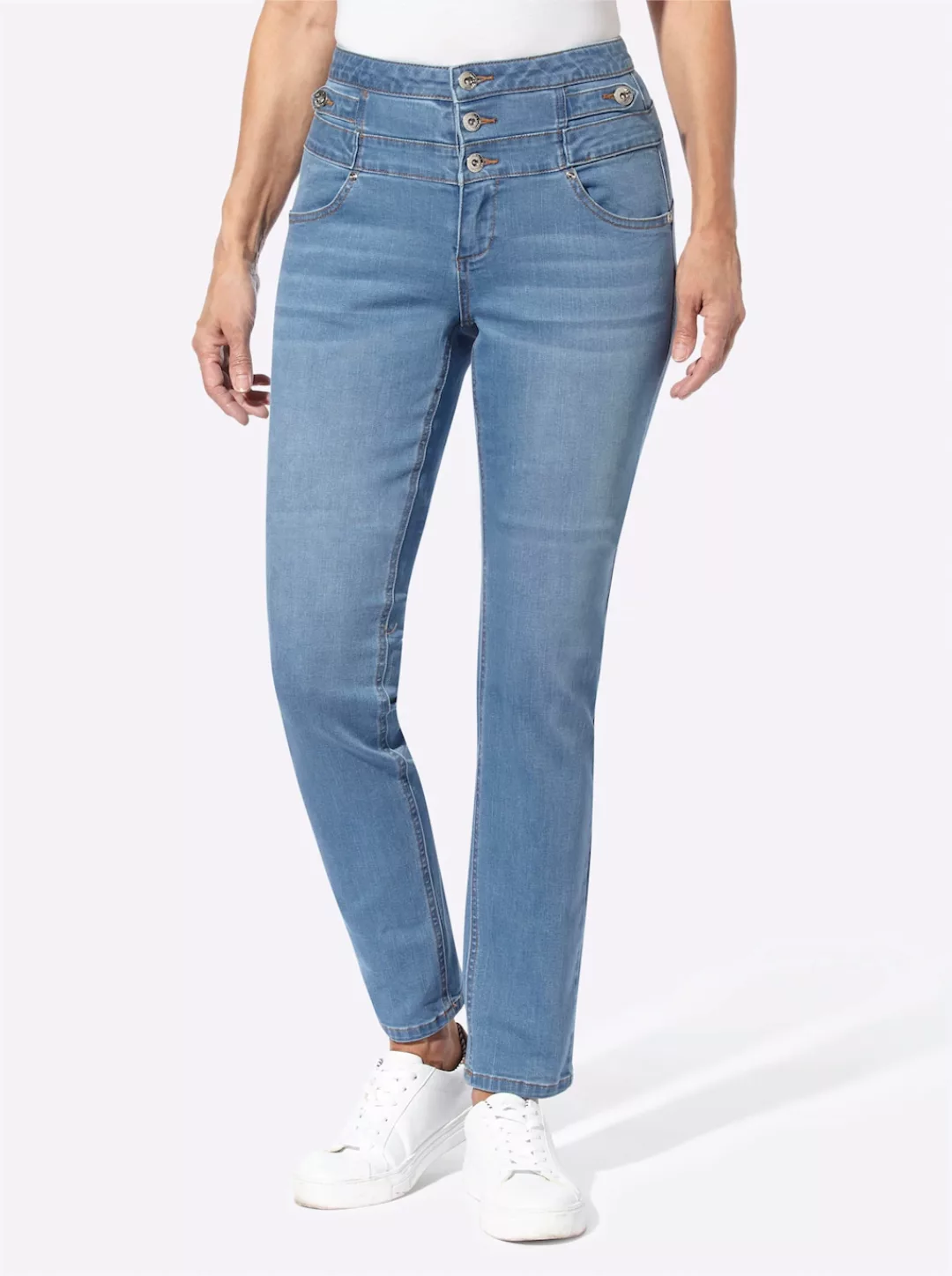 Inspirationen 5-Pocket-Jeans, (1 tlg.) günstig online kaufen