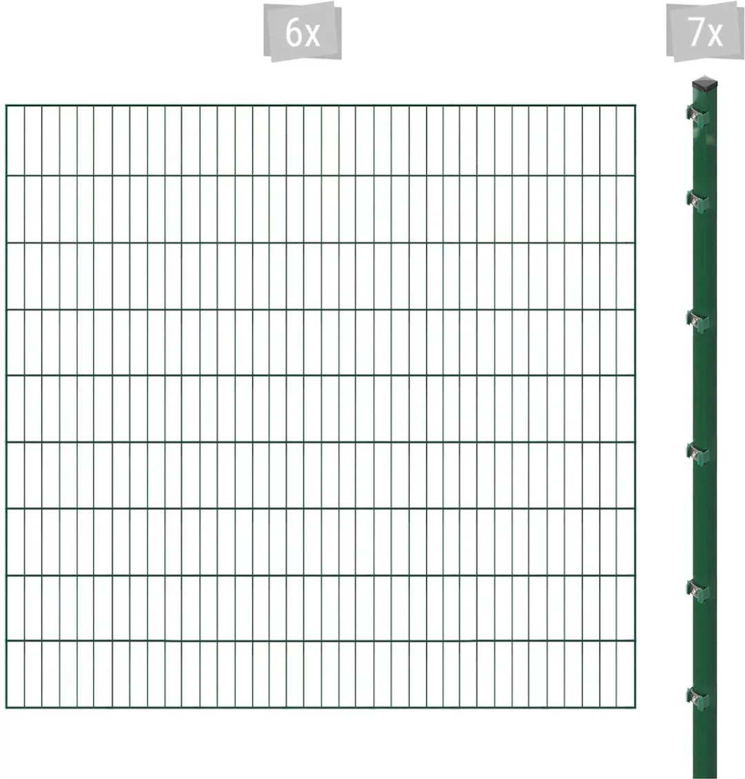 Arvotec Einstabmattenzaun "ESSENTIAL 180 zum Aufschrauben", Zaunhöhe 180 cm günstig online kaufen