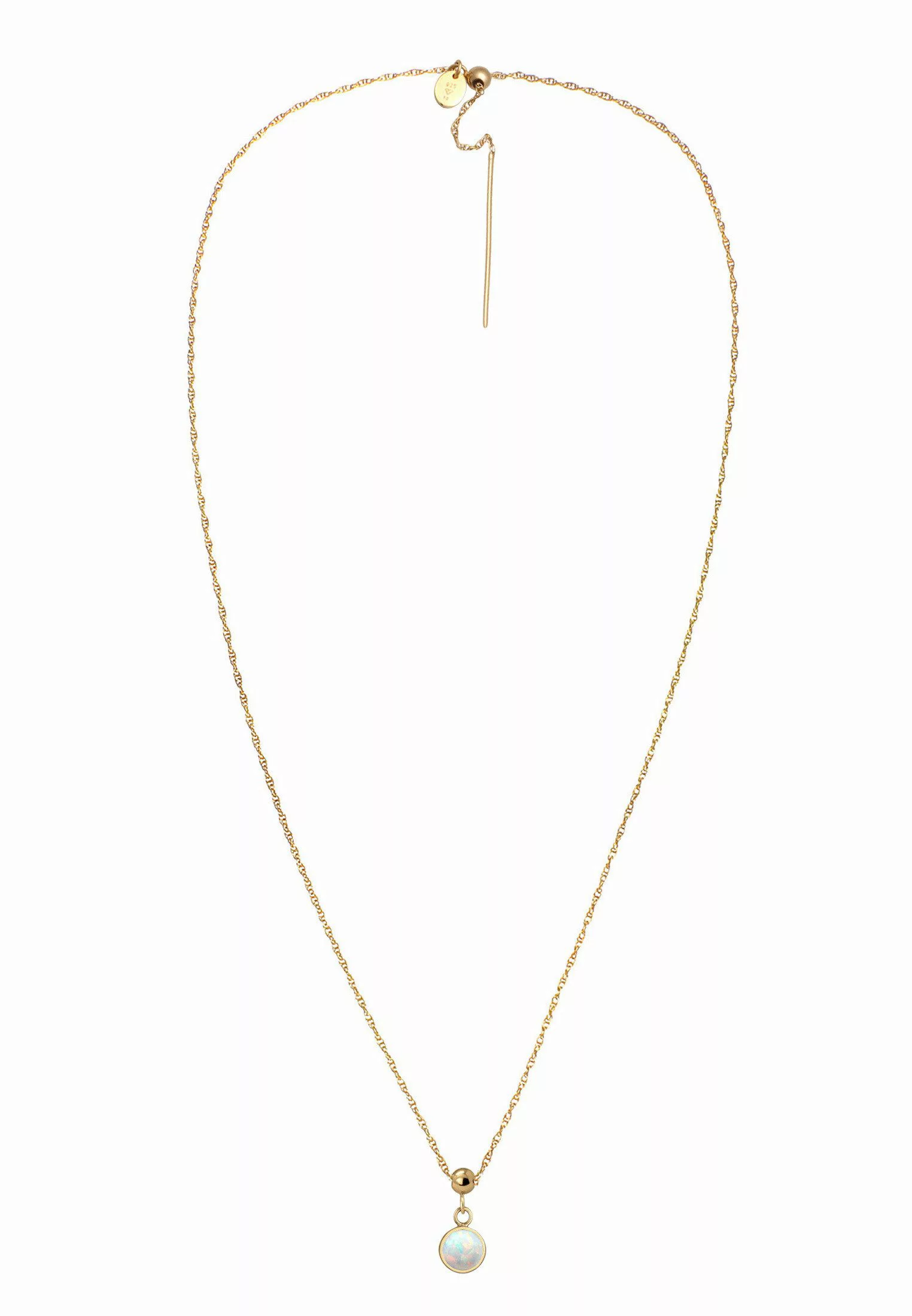 Elli Premium Kette mit Anhänger Geburtsstein günstig online kaufen