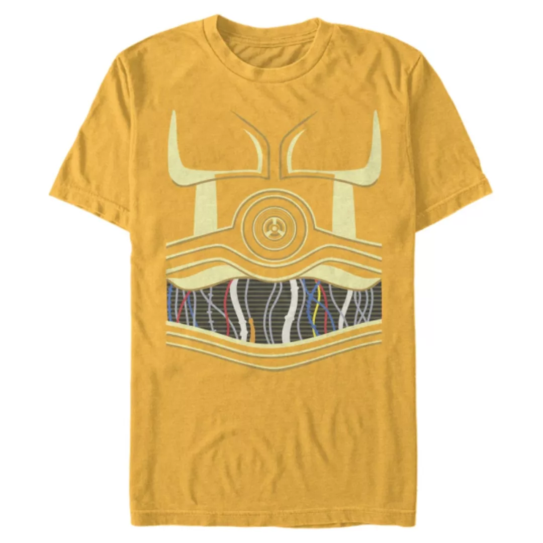 Star Wars - C-3PO Torso - Halloween - Männer T-Shirt günstig online kaufen