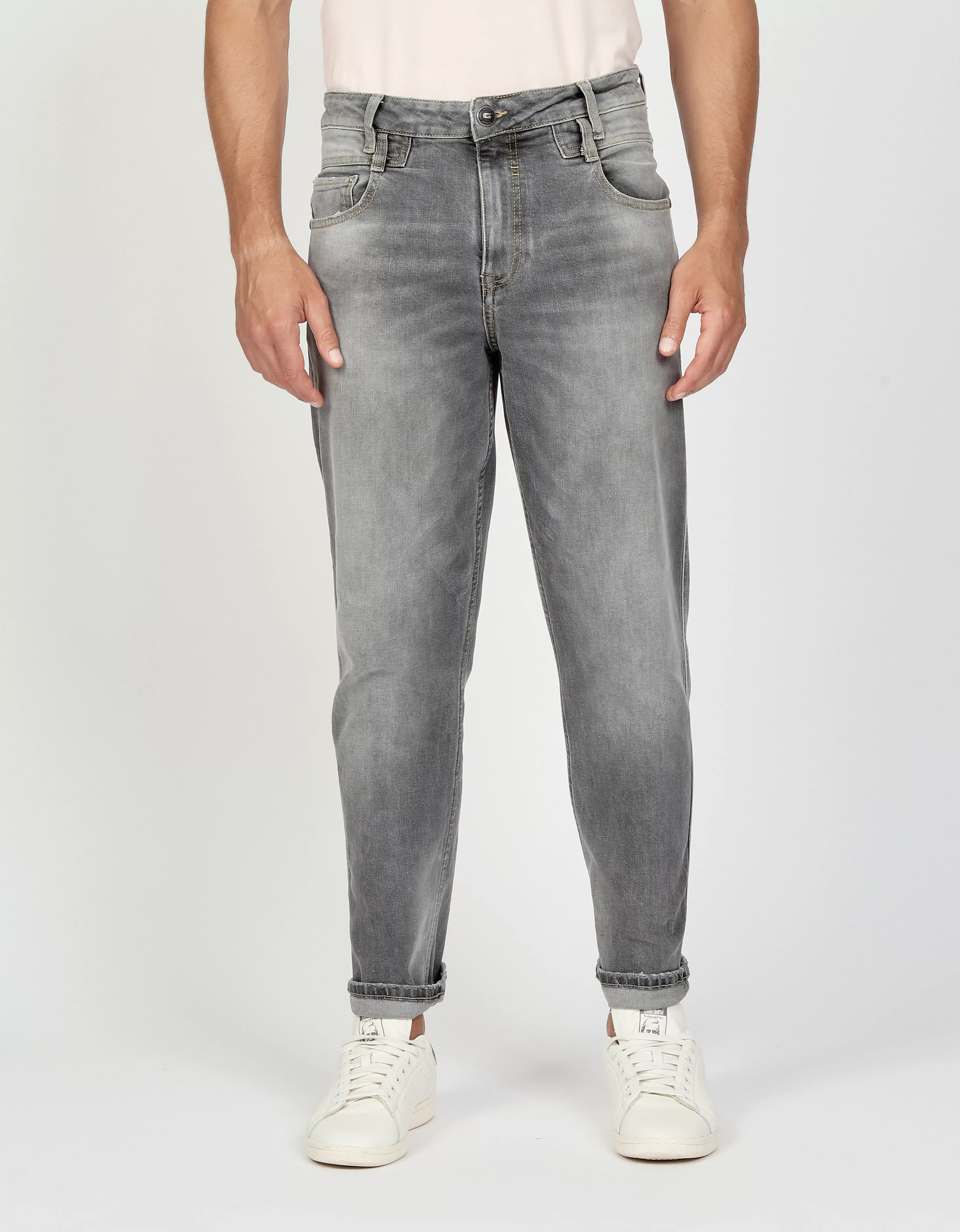 GANG Stretch-Jeans "94MARCO", im relaxten 5-Pocket Style mit doppelter Gürt günstig online kaufen