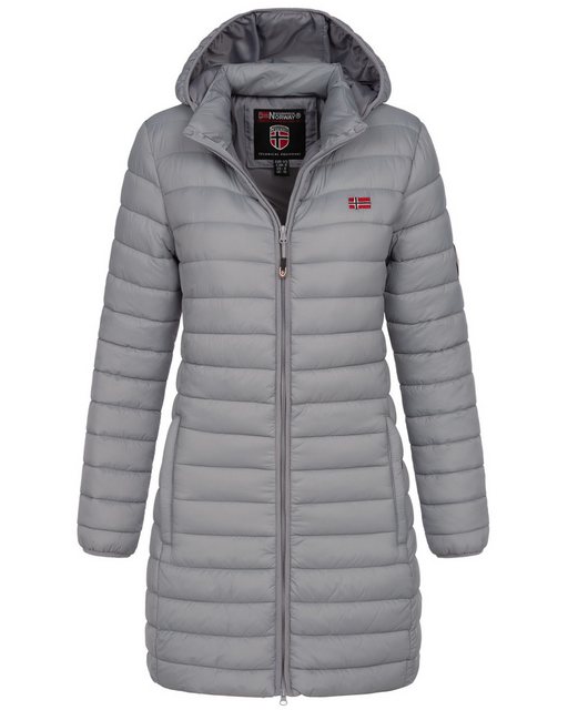 Geographical Norway Steppmantel Winter Jacke Steppjacke Parka Lange Kapuzen günstig online kaufen