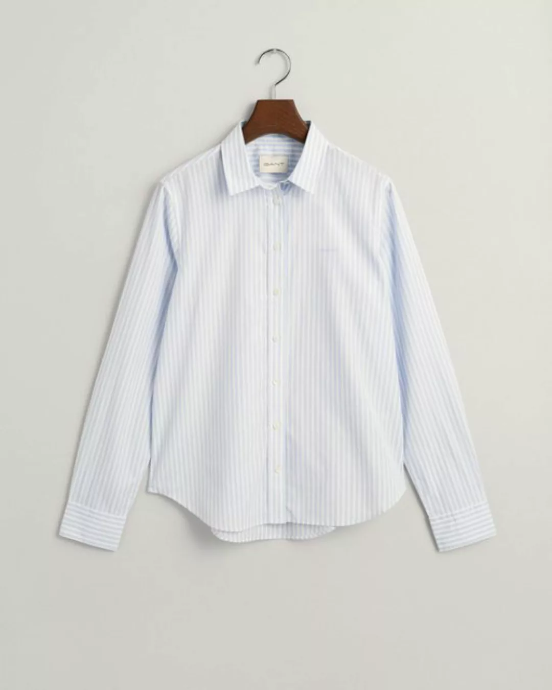 Gant Hemdbluse REG POPLIN STRIPED SHIRT mit einer kleinen Logostickerei auf günstig online kaufen