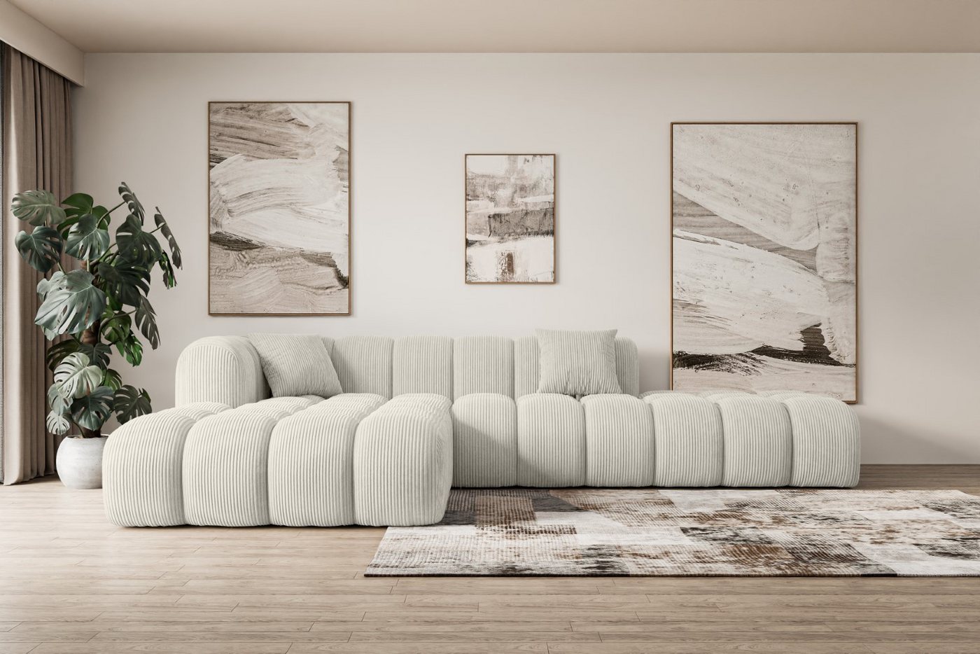 ALTDECOR Ecksofa OLEA-L2, Sofa Praktische Bequeme Funktionsecke Couch L-For günstig online kaufen