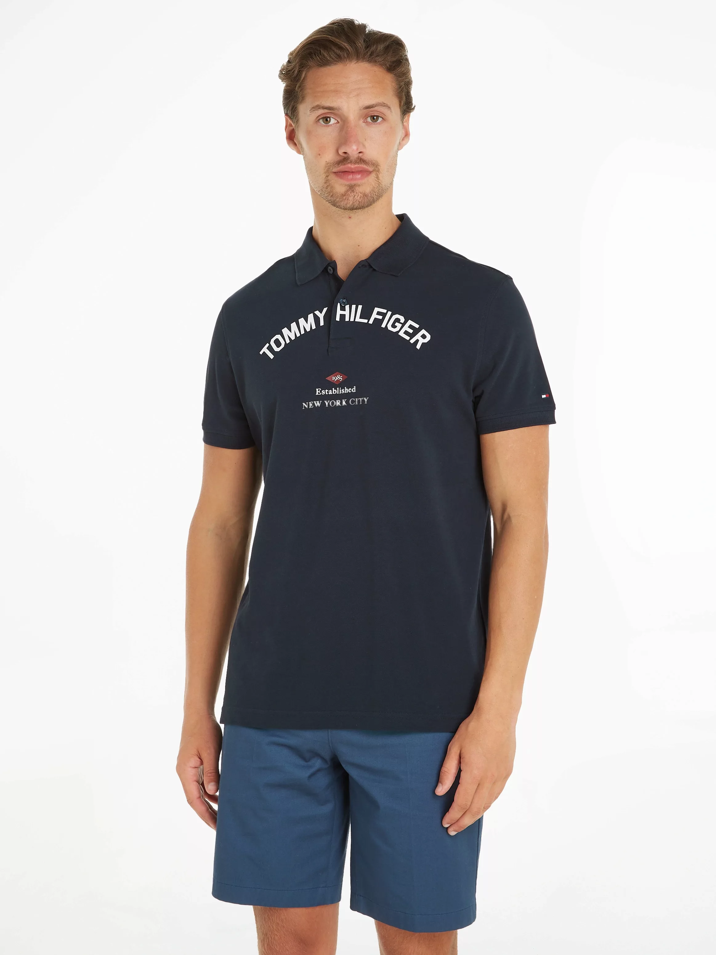 Tommy Hilfiger Poloshirt "GRAPHIC CHEST REG POLO" günstig online kaufen
