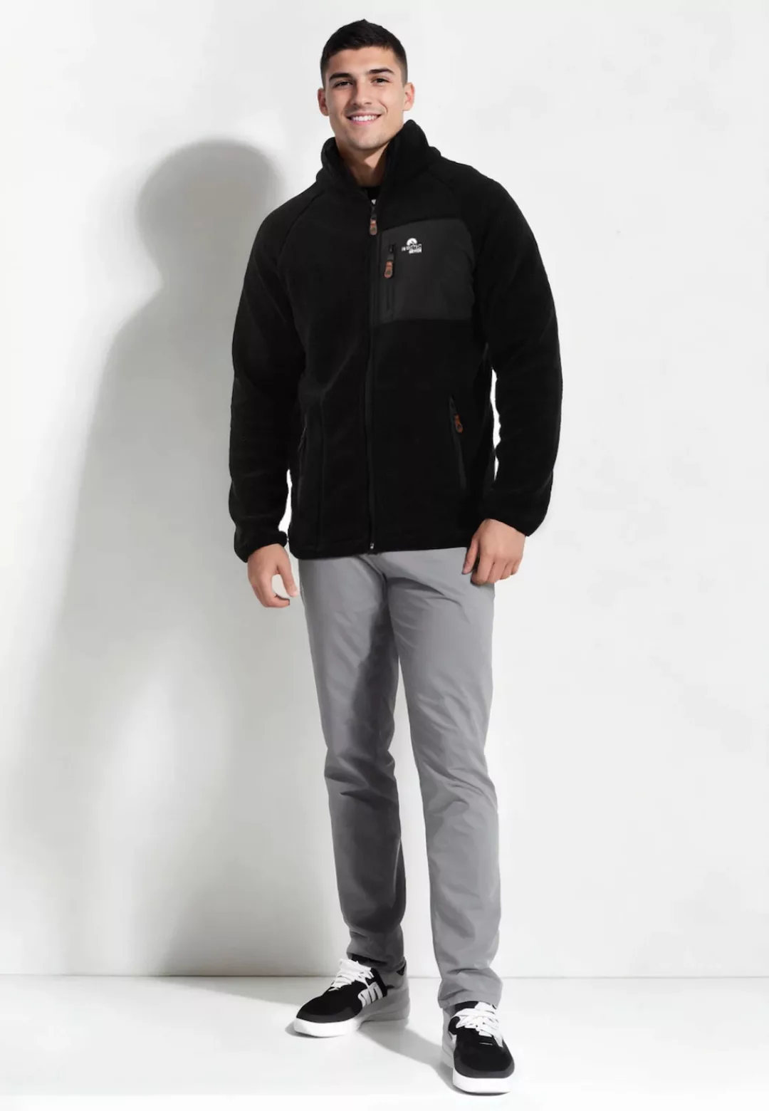 Arctic Seven Fleecejacke "ASAdvenio", Aus hochwertigem Sherpa-Fleece günstig online kaufen