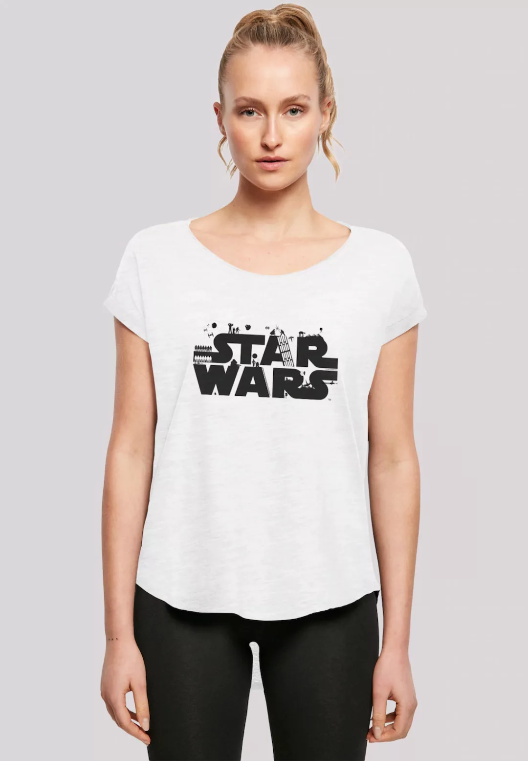 F4NT4STIC T-Shirt "Star Wars Minimalist Logo", Print günstig online kaufen