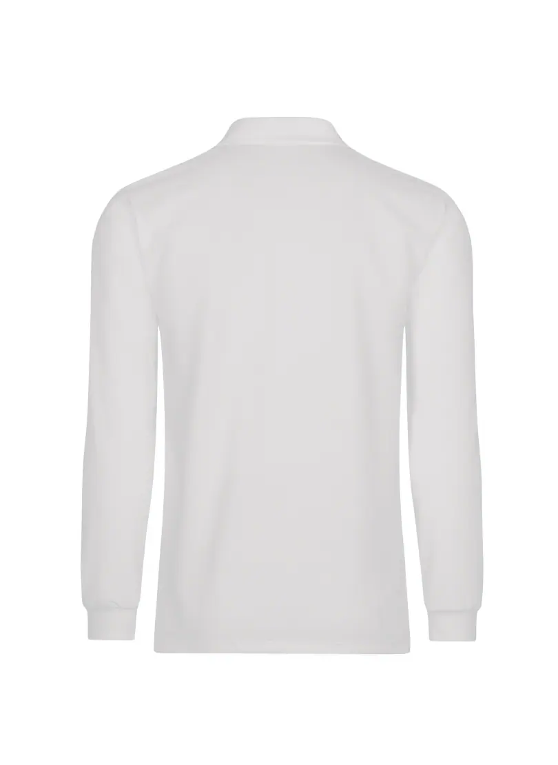 Trigema Poloshirt "TRIGEMA Langarm Poloshirt aus Baumwolle" günstig online kaufen