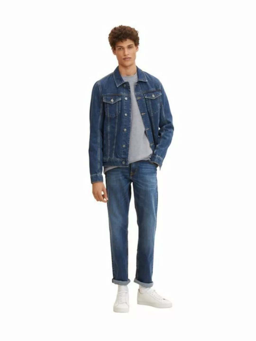 TOM TAILOR Regular-fit-Jeans Straight Leg Jeans Regular Fit Denim Marvin 63 günstig online kaufen