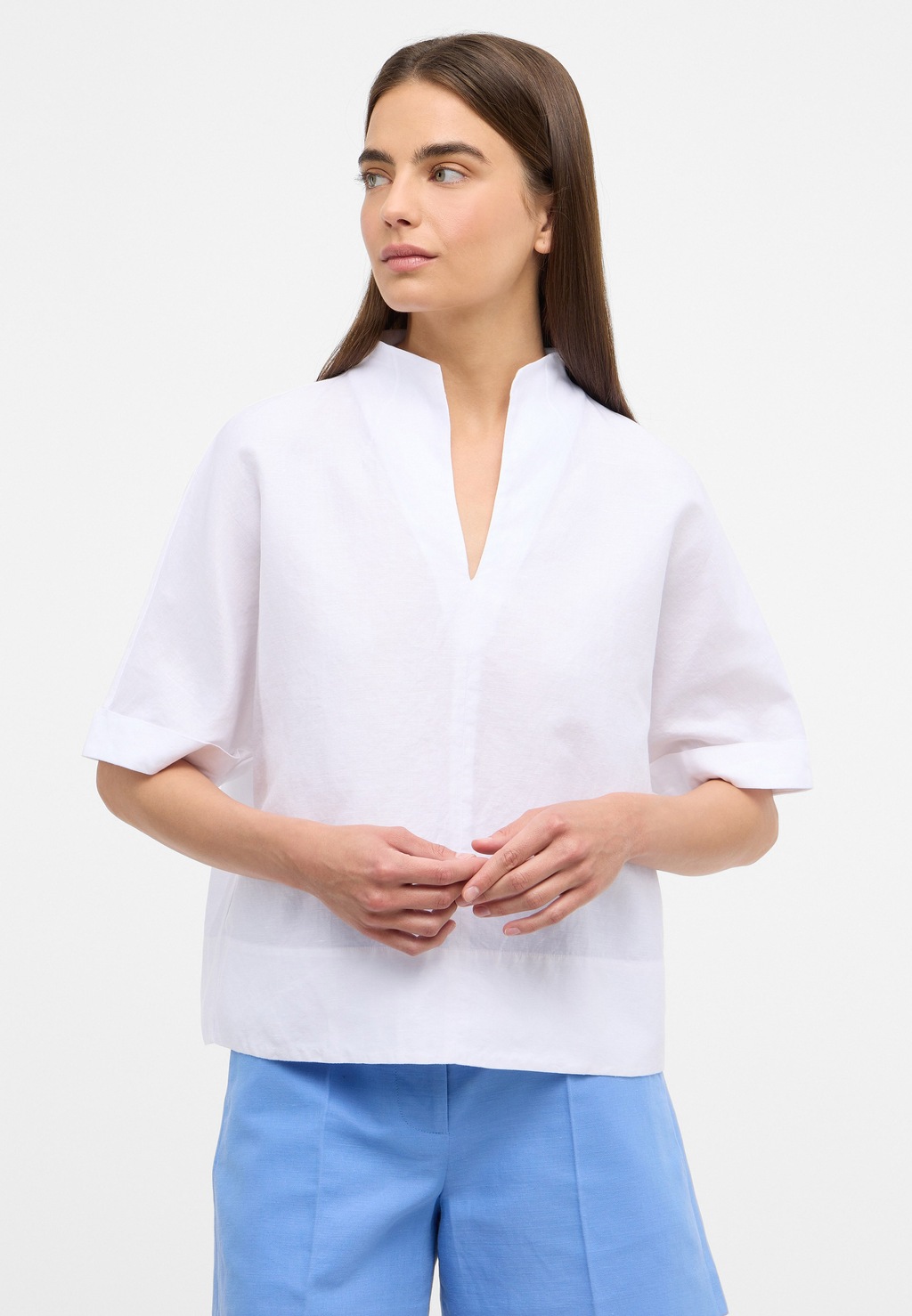 Eterna Longbluse "OVERSIZE FIT", EASY IRON (bügelleicht) günstig online kaufen