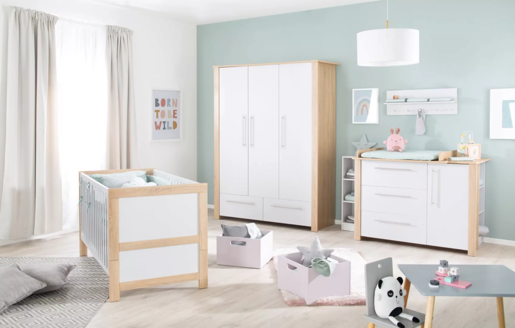 roba® Kleiderschrank »Matilda, 3-türig, Kinderkleiderschrank« günstig online kaufen