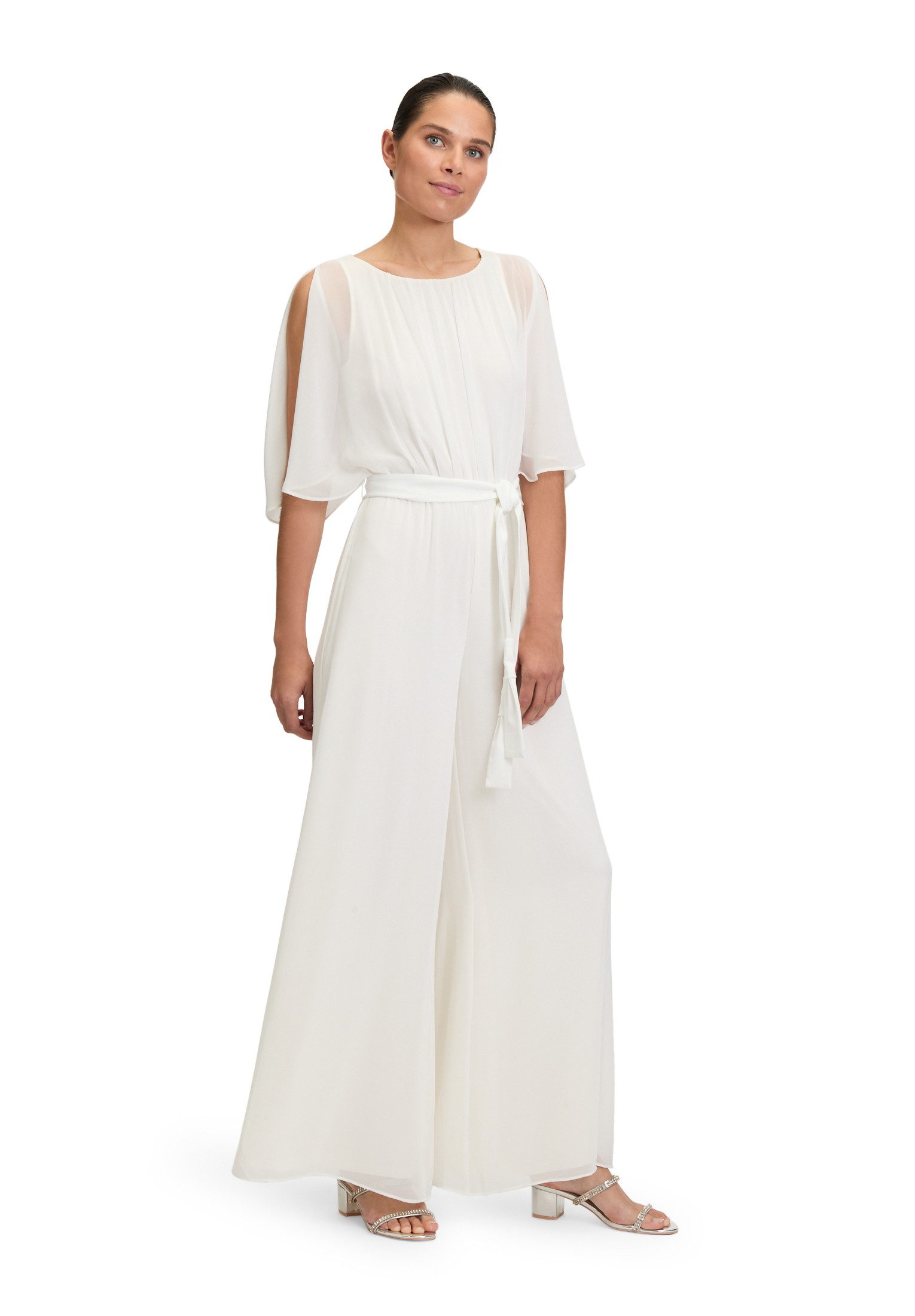Vera Mont Overall "Vera Mont Damen Jumpsuit mit Bindegürtel", (1 tlg.), Des günstig online kaufen