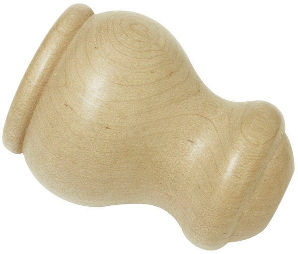 GARDINIA Gardinenstangen-Endstück Holz für Ø 28 günstig online kaufen