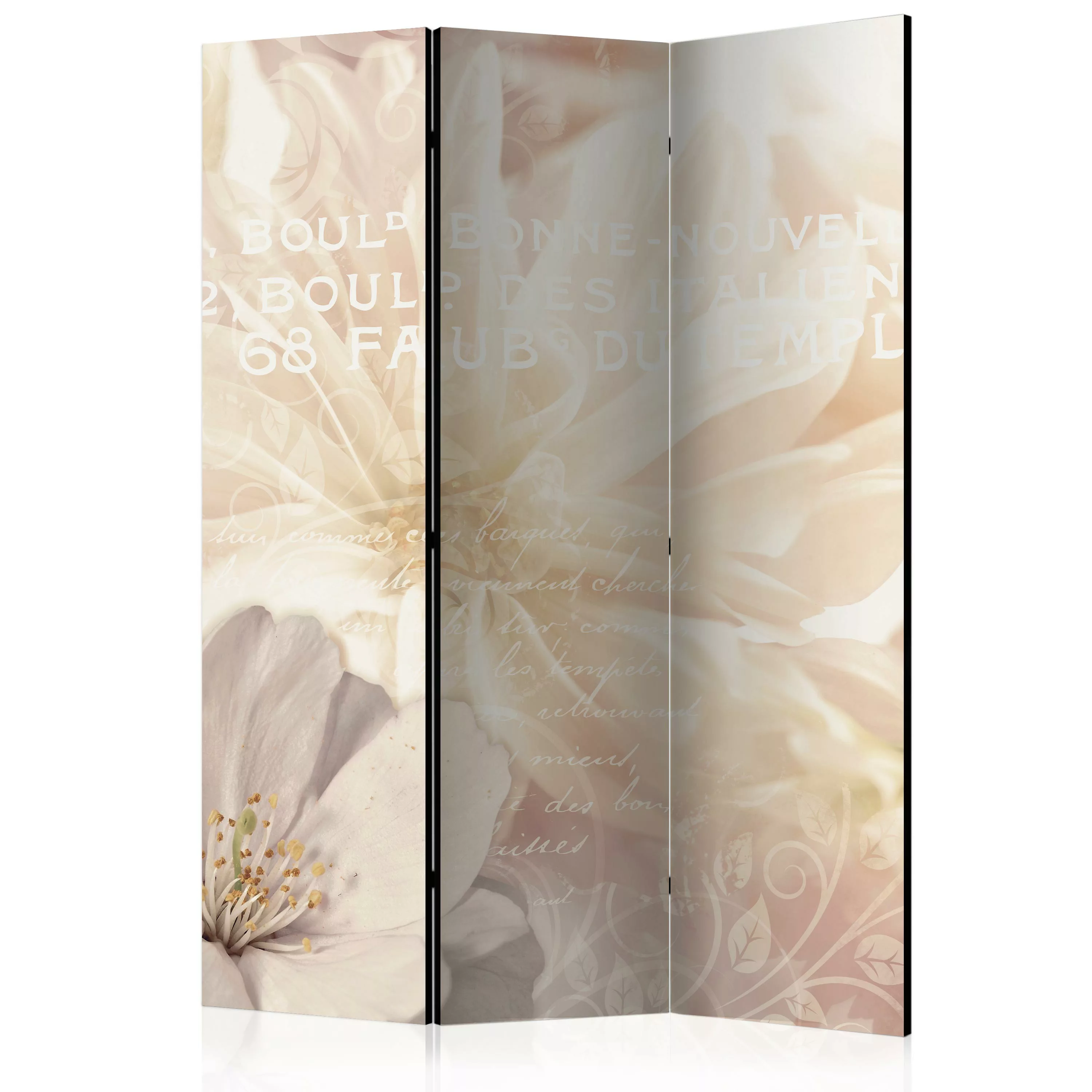 3-teiliges Paravent - Kiss Of Gentleness [room Dividers] günstig online kaufen