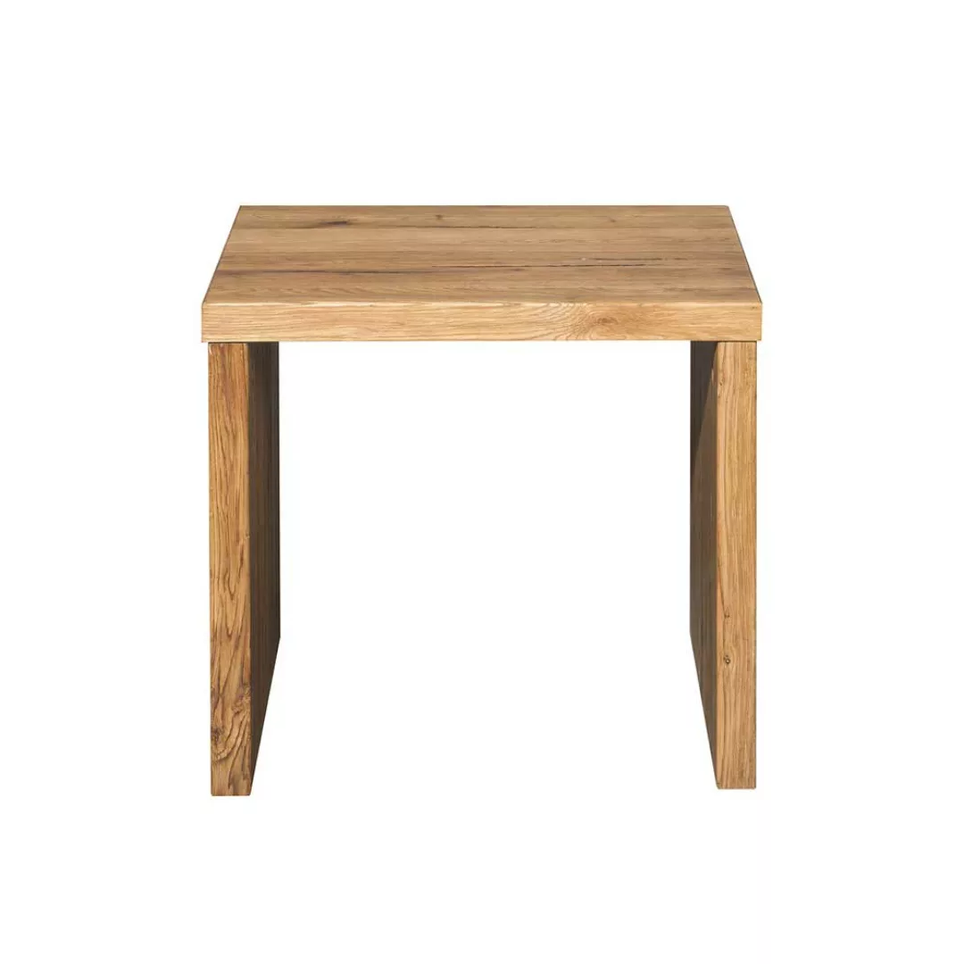 Nachttisch aus Eiche Massivholz 40 cm günstig online kaufen