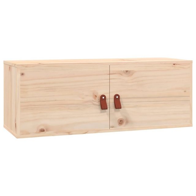 vidaXL Hängeschrank Wandschränke 2 Stk 80x30x30 cm Massivholz Kiefer Hänges günstig online kaufen