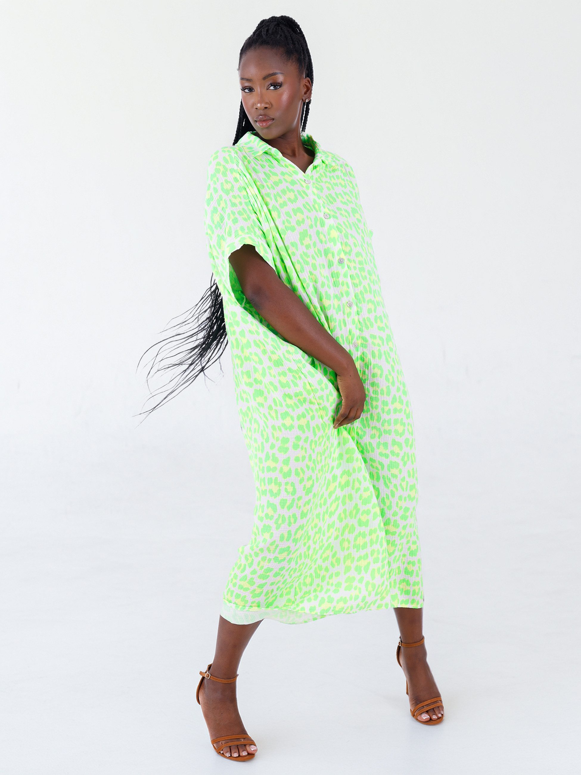 YC Fashion & Style Hemdblusenkleid Oversized günstig online kaufen