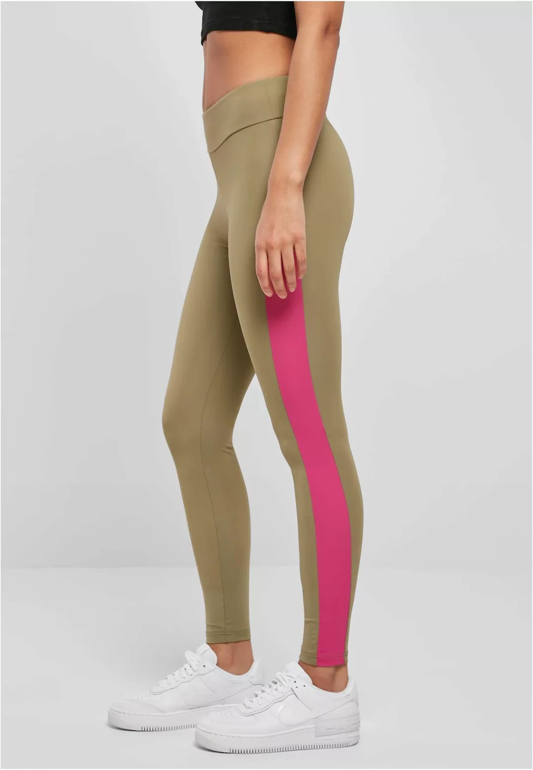 URBAN CLASSICS Leggings "Urban Classics Damen Ladies Color Block Leggings", günstig online kaufen