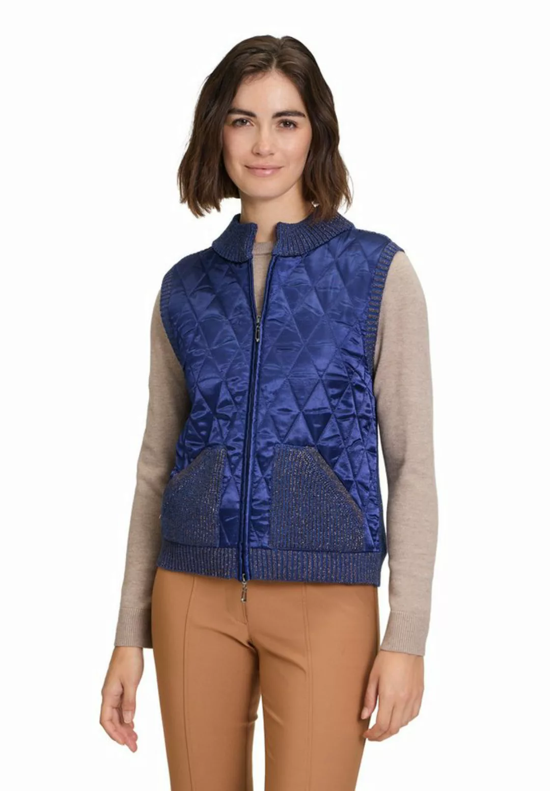 Betty Barclay Strickjacke Betty Barclay Strickweste mit Reißverschluss (1-t günstig online kaufen