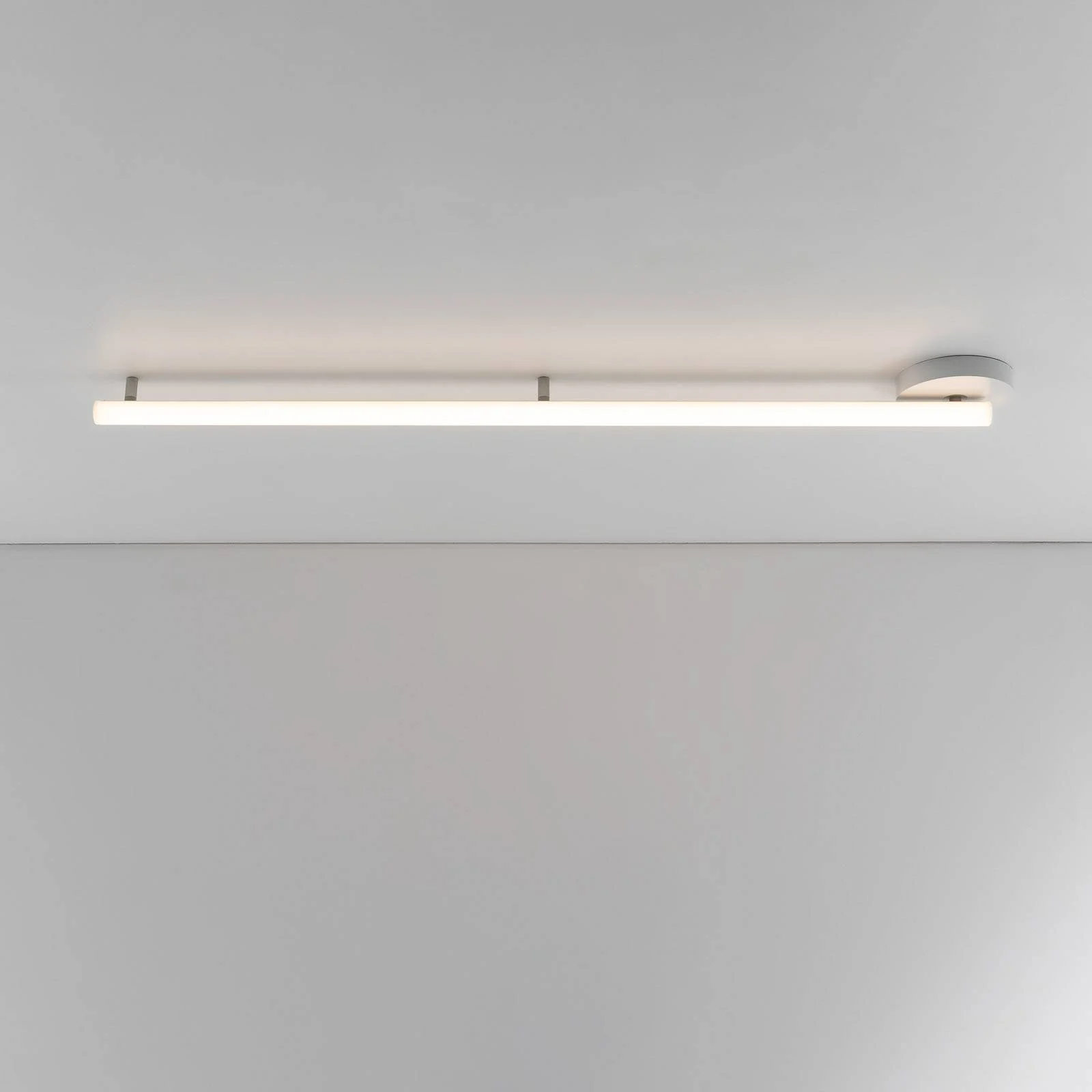 Wandleuchte Alphabet of light Linear plastikmaterial weiß / LED - L 180 cm günstig online kaufen