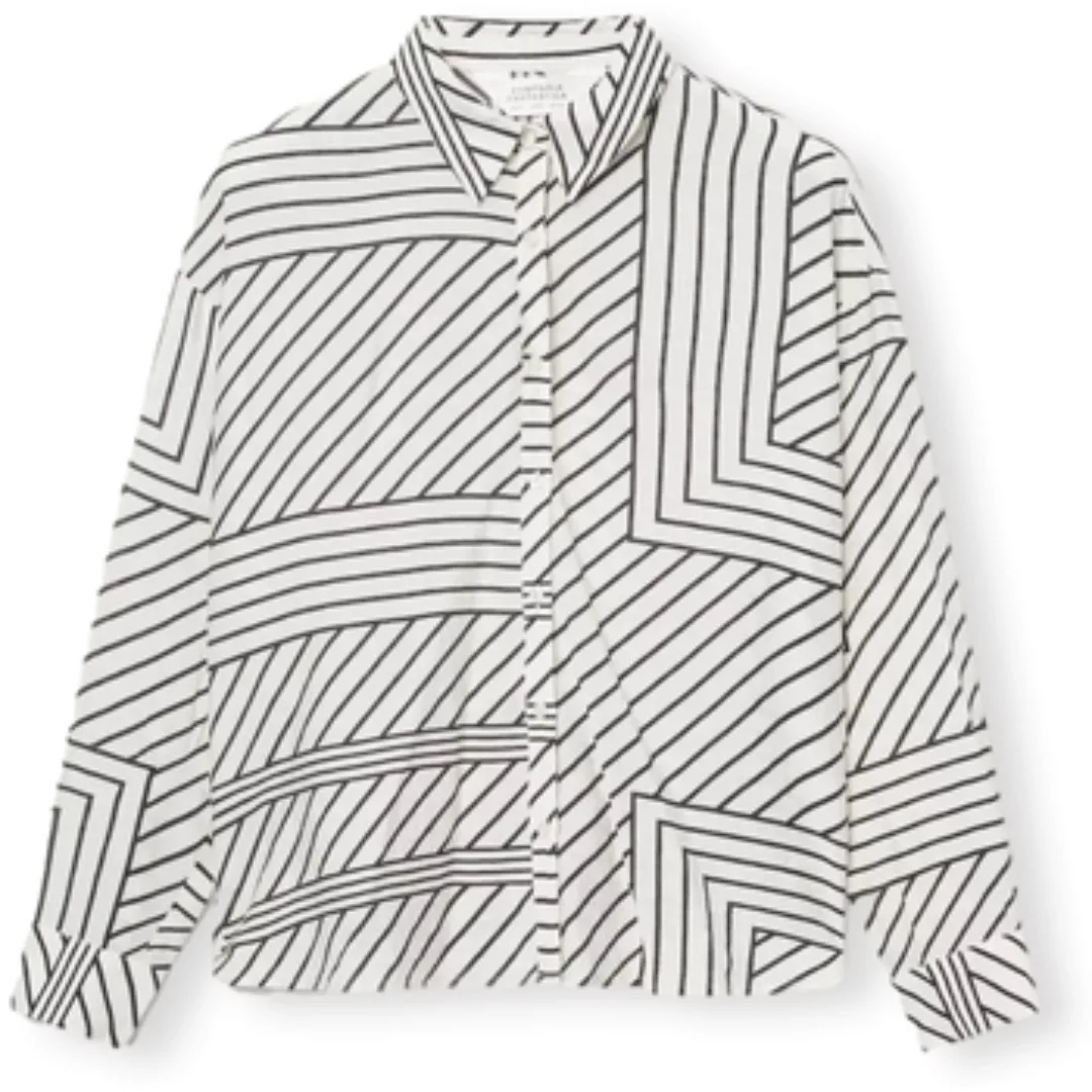 Compania Fantastica  Blusen COMPAÑIA FANTÁSTICA Shirt 11124 - Stripes günstig online kaufen