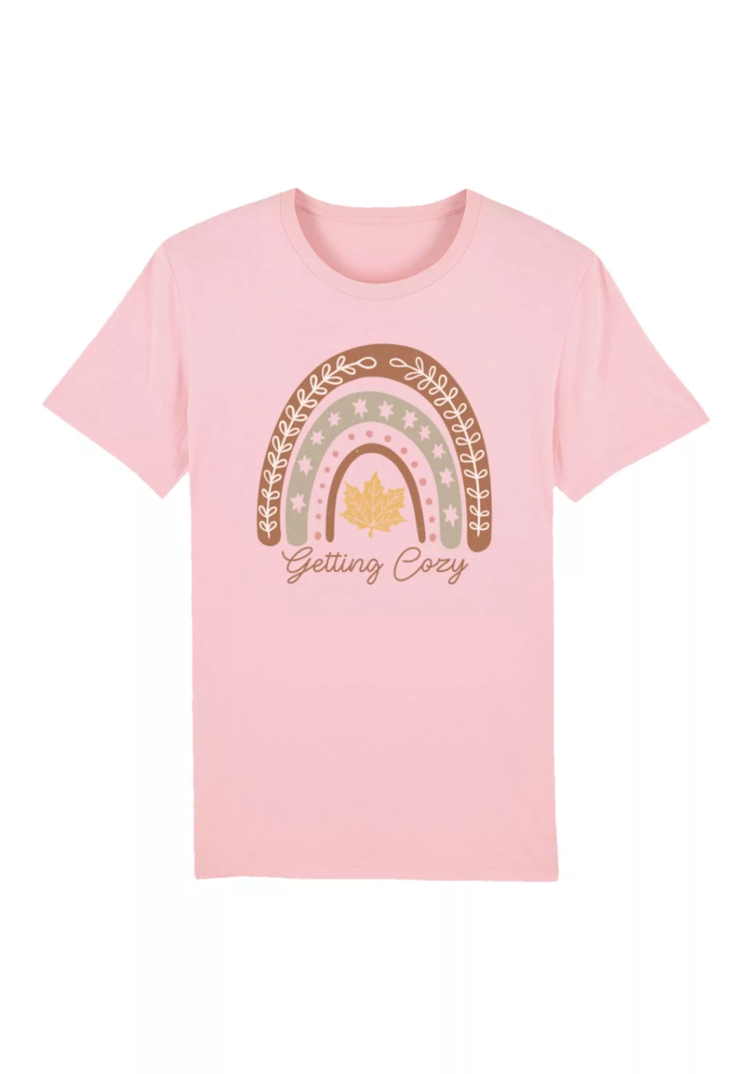 F4NT4STIC T-Shirt "Getting cozy Fall Herbst rainbow", Premium Qualität, Hal günstig online kaufen