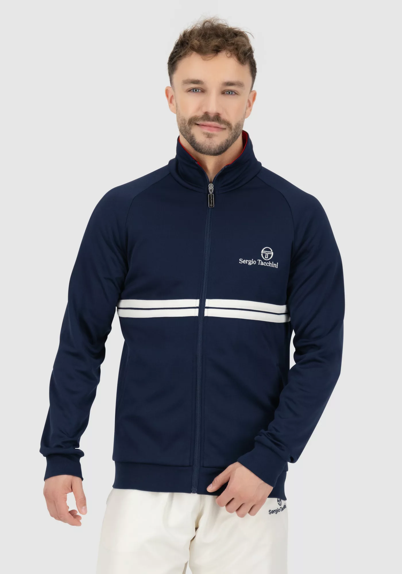 Sergio Tacchini Trainingsjacke "NEW DALLAS TRACK TOP Herren", ohne Kapuze, günstig online kaufen